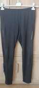 Czarne męskie legginsy (getry) do biegania M