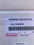 Listwa chrom zderzak tył LC150