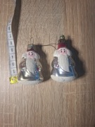 Bombki PRL Dziadek Mróz 2 sztuki