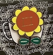 Przypinka Słonecznik