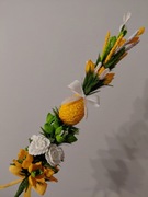Palma wielkanocna z jajem,  wysokość 65 cm