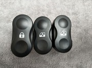 Przyciski kpl 3 szt. włączniki podnoszenia szyb, blokada drzwi DACIA