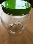 Duży słoik beczułka