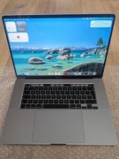 MacBook Pro 16” 2019 A2141 i7 / 32GB / 512GB – działa na Intel iGPU