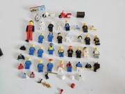 Lego Minifigurki figurki elementy duży zestaw