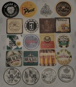 20 podkładek pod piwo BRACKIE PIAST PINTA TENCZYNEK OPOLSKI WARKA i inne 