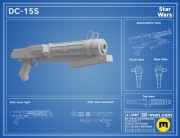 Blaster DC-15S - DRUK 3D 