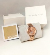 Michael Kors Portia Zegarek Damski Różowe Złoto Rose Gold cyrkonie
