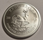 Srebrna moneta Krugerrand 2026, 1 oz uncja srebra