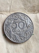 50 groszy niklowane 1938 s. II-