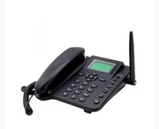 BW Bezprzewodowy czterozakresowy Telefon Biurkowy GSM 2,4" stacjonarny 