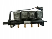 Listwa Tartarini Evo 08 4cyl gaz LPG czarna bez dysz NOWA