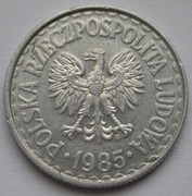 Polska 1 złoty 1985