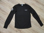 DANIEL FRANCK czarna bluzka termiczna 50% merino unisex_ S