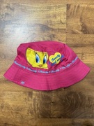 Różowy kapelusz kapelusik Tweety bawełniany Looney Tunes