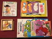 Zestaw puzzli , klocków i bajek dla dziewczynki