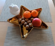 Miska Misa patera salaterka w kształcie gwiazdy GRATIS porcelanowy zając