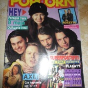 POPCORN nr 5/1994 j.pol HEY, ACE of BASE, ROXETTE ciekawostki ,wspomnienia