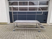 Schody z podestem podest stal nierdzewna kwasoodpo