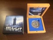 Wiedźmin Moneta Wieża Jaskółki 5$ 2oz Ag999