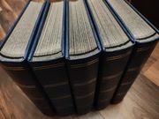 !!! 5 PIĘKNYCH KLASERÓW LINDNER skóra - 60 STRON KAŻDY !!! 