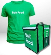 Nowa Torba termiczna Bolt Food teleskopowa + koszulka zielona !