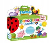 Magnesy piankowe edukacyjne Farma Roter Kafer dla dzieci