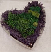 Mech w kształcie serca - piękny prezent 