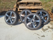 Alufelgi 18 cali 5x112 z oponami Bridgestone 225/45