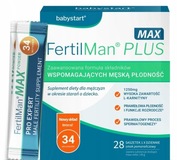 Suplement diety Babystart FertilMan Plus Max 28 saszetek