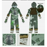Strój przebranie kostium Zombie Ninja dla chłopca na Halloween