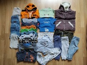 Mega paka paczka ubrań dla chłopca do przedszkola 80