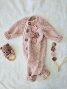 Kombinezon z alpaki. Pajacyk. Kombinezon dziecięcy