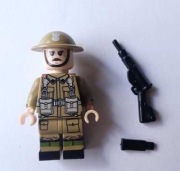 Figurka żołnierza polskiego 4 krotny nadruk WW2 kompatybilne z Lego