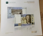 FOLDER NBP DO BANKNOTU 19 zł 2019 100-lecie powstania PWPW - jęz. POLSKI