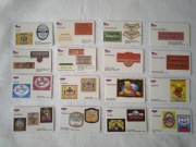 Kalendarzyki piwne 2018 – CZ, RU 2, zestaw 16 sztuk  (34)