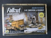 Fallout:Wasteland Warfare - X-01 Survivor & Dogmeat