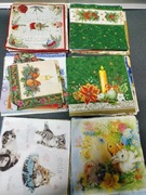 Serwetki do decoupage  33x33 62 szt nr 28