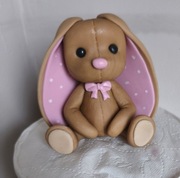 Mis z masy cukrowej zestaw na tort