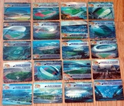 Karty Lay's Goool Club 2002 stadiony komplet