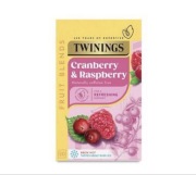 Twinings cranberry & raspberry x20 żurawina z maliną