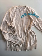 JACK&JONES KREMOWY SWETEREK MĘSKI R.L