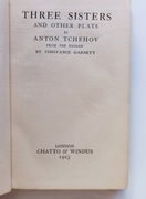 Three Sisters Anton Tczehov 1923