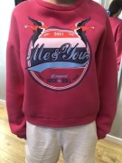 Bluza sportowa różowa s