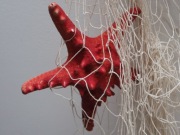 Sieć rybacka Dekoracyjna siatka marynistyczna marynarska morska