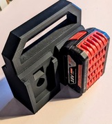 Solidny koszyk na baterie BOSCH 18v Walizka na 4 szt baterii