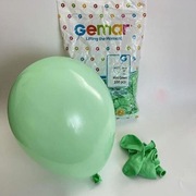 MIĘTOWY Balony GEMAR| nr 77|10" (25 cm) – 5 szt./op.