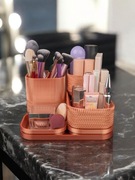 Modułowy Organizer na Kosmetyki "Chisel Chic"  Design w Kolorze Miedzi!