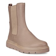 damskie skórzane sztyblety Chelsea ECCO Nouvelle, beżowy, EU 38