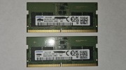 DDR5 SODIMM 8GB x 2 Samsung